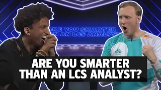 Are You Smarter Than an LCS Analyst? Playoffs Edition | ft. Cloud9
