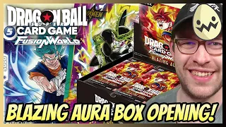 Dragon Ball Super Fusion World: FB02 Blazing Aura Box Opening!