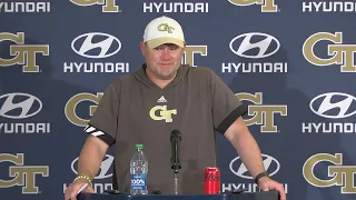 GT Football: Spring Game Coach Key Press Conference