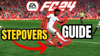 How to do Stepover in FC 24 - Stepovers Skill Tutorial in EA Sports FC 24 #fc24