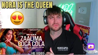 Nora Fatehi : Zalima Coca Cola Pila de | Zaalima Coca Cola - Full Video Song| REACTION!