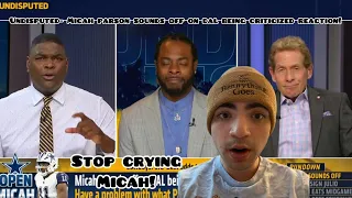 STOP CRYING MICAH! Micah Parsons sounds off on Cowboys being criticized | NFL | UNDISPUTED REACTION