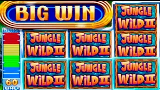 ★★JACKPOT HANDPAY★★$37 BETS★★JUNGLE WILD 2 HIGH LIMIT SLOT MACHINE BUENO DINERO MUSEUM SLOTS WMS