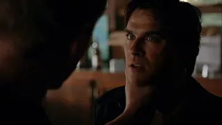 TVD 7x12 - Julian realizes that Damon wants to punish himself. "I burned Elena alive" | HD