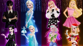 Wednesday Dance | 'Let It Go' Elsa | LISA 'How You Like That' | Am A Barbie Girl | Games Songs