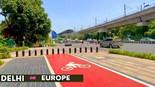 Delhi - Mega Project turning Delhi into a Mega City | Europe City Roads in Delhi - Have a Look!
