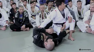 Estratégia e Passagem de guarda de Rubens Charles Cobrinha em seminário na Alliance Juventus BJJ