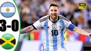 Argentina Vs Jamaica 3-0 || Full match highlights & all goals ||