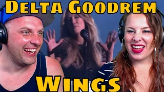 First Time Hearing Wings By Delta Goodrem (Voice Performance 2015) THE WOLF HUNTERZ REACTIONS