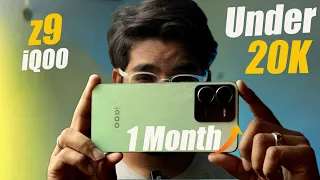 iQOO Z9 5G After 1 month Review || Best 5G Phone under 20K with Some Issues 😢