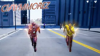 THE FLASH VS KID FLASH RACE! Who is The Fastest Man Alive? (Crisis On Earth One Full Game)