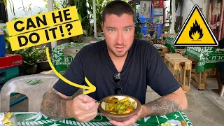 I Tried Thailand's SPICIEST Dish (Spicy Food Challenge)