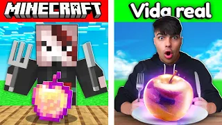 Probando La Comida de Minecraft en La Vida Real