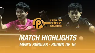 Lee Sangsu vs Padasak Tanviriyavechakul | MS | 2022 ITTF-ATTU Asian Cup (R16)