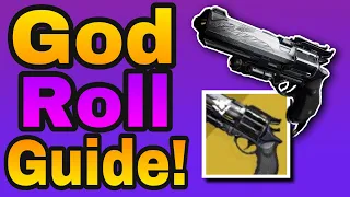 HAWKMOON GOD ROLL GUIDE IN DESTINY 2 BEYOND LIGHT! - Destiny 2 Hawkmoon God Roll, Best Perks!