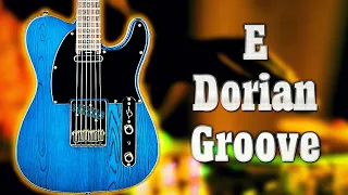 E Dorian Sky Blue Dream Groove Backing Track ☮