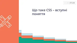 HTML: 23. Що таке CSS – Вступні поняття