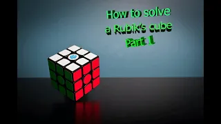 How to solve a Rubiks cube Part 1