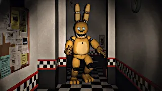 SPRING BONNIE y SPRING FREDDY DAN MUCHO MIEDO - Those Nights at Fredbear's: New Destiny (FNAF Game)