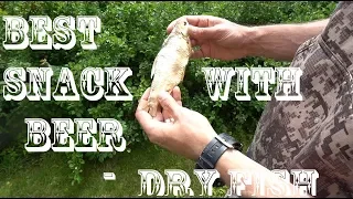 How to dry fish. BEST snack with beer!