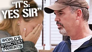 Girls Break the "Yes Sir" Rule Dozens of Times | World's Strictest Parents