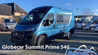 Globecar Summit Prime 540   Handover Video