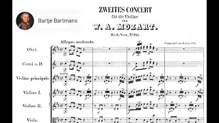 Mozart - Violin Concerto No. 2, K. 211 (1775) [Grumiaux]