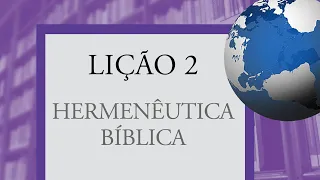 IBBI | BI103 Hermenêutica Bíblica, Lição 02
