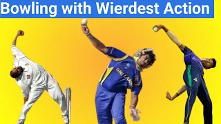 Top 5 Most Weirdest Bowling Actions in Cricket "360 Degree" unbelievable  bowling action in cricket