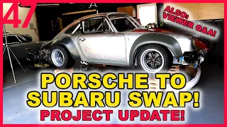 Project Update + Q&A : Subaru EZ30 R Turbo Flat 6 Porsche 911 Engine Swap | ***BLASPHEMY*** BUILD 47