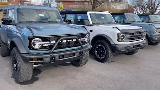 2022 Ford Bronco Bumpers (Standard, Capable, and Modular)