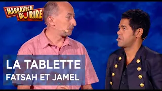 Jamel Debbouze  et Fatsah Bouyahmed - La tablette - Marrakech du rire 2017