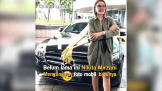 Wow.... Mobil Baru Nikita Mirzani Seharga 2,3 Miliar Rupiah