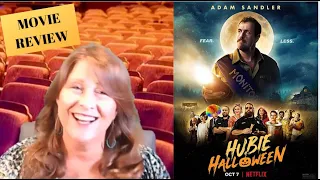 Hubie Halloween movie review by Movie Review Mom