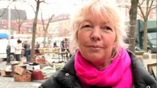 Le marché aux puces de Bruxelles avec Nadine Monfils, auteur de La petite fêlée aux allumettes