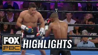 Joey Spencer Jr. defeats Akeem Black by unanimous decision | HIGHLIGHTS | PBC ON FOX