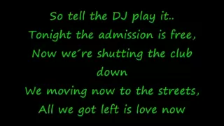 Alexandra burke Feat. Pitbull  -All Night Long (Lyrics)