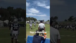 DALLAS COWBOYS TREVON DIGGS VS JAMES WASHINGTON INJURY LIVE VIDEO 🔥🔥🏈🏈