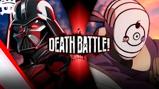 Darth Vader vs Obito Uchiha | DEATH BATTLE! sub español (Star Wars vs Naruto)