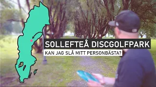 Spela discgolf i Sollefteå