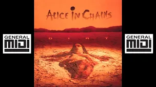 Alice in Chains - Dirt (Full MIDI Album) ♫  DOOM