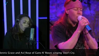 Glennis Grace DUET Guns N' Roses singing Don't Cry