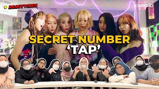 Reaction to SECRET NUMBER "TAP" M/V