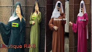 Boutique R&R robe hijab 2023 ساجدات للمحجبات أحدث و أرقى تشكيلات وتنسيقات صيف الملابس التركية  😀