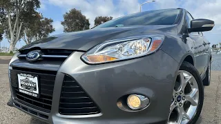 2012 Ford Focus SEL “Low Miles” "Gas Saver" “4 Cylinder” “CARFAX” (Chula Vista)