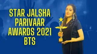 Star Jalsha Parivaar Awards 2021 BTS || Swikriti Majumder