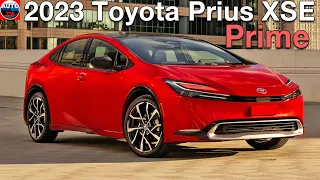 2023 Toyota Prius PRIME XSE in SuperSonic Red