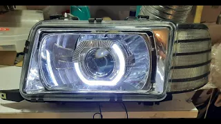 AUDI 80 B4 Bi-Led Lens +Drl