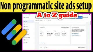 Non Programmatic ADX Ads Setup || google admanager non programmatic channels ads || Digital saif