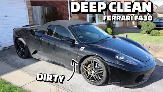 Dirty Ferrari F430 - Deep Clean